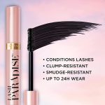 L'Oreal Paris Voluminous Makeup Lash Paradise Mascara, Voluptuous Volume, Intense Length, Feathery Soft Full Lashes, No Flaking, No Smudging, No Clumping, Blackest Black, 1 Count - Image 5